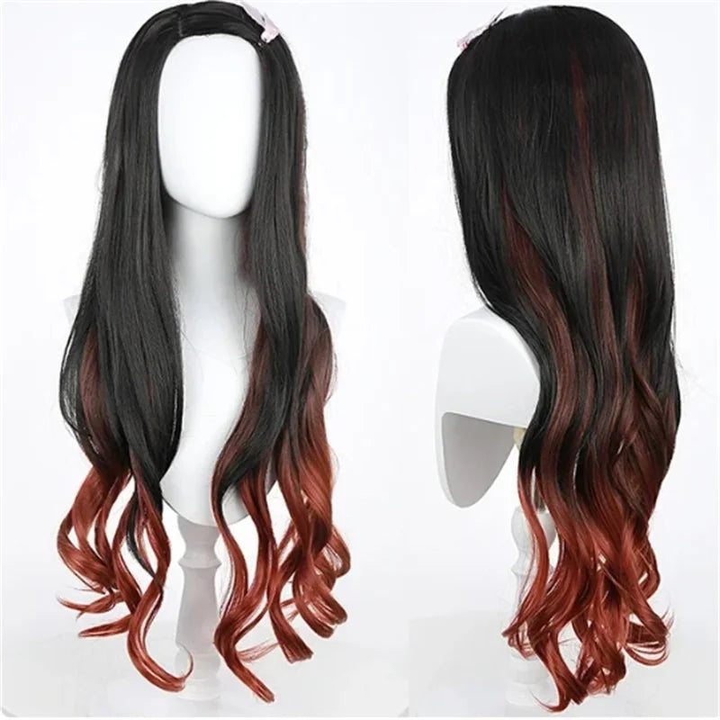 New Kamado Nezuko Cosplay Costume Japanese Anime Carnival Party Adult Uniform Girl Halloween Costume for