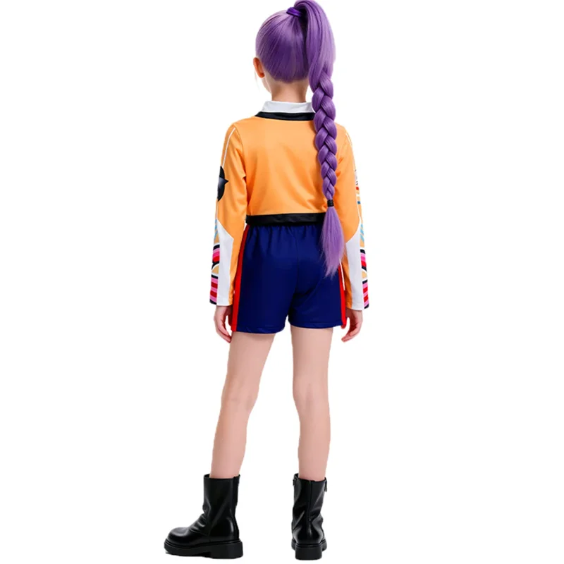 Girl clothing Sets Children Cartoon Cosplay Suits Kids K-Pop Stage Performance 2Pcs Girls Movie Role-playing Costume Outfits