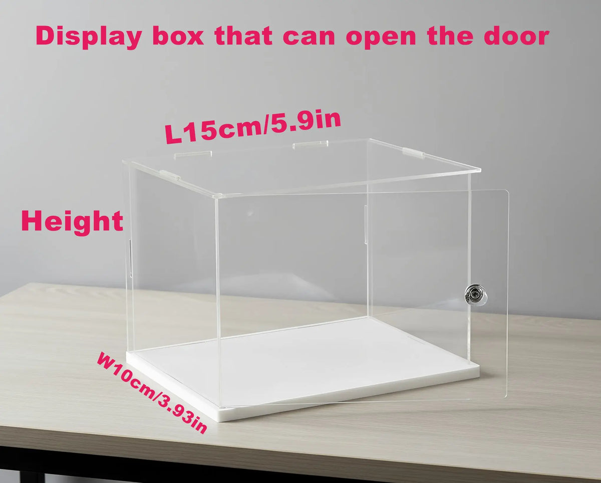 Acrylic Display Case 200 Sizes Available Can Be Opened With Handle, Which Is Beautiful, Dustproof, and Convenient for Storage