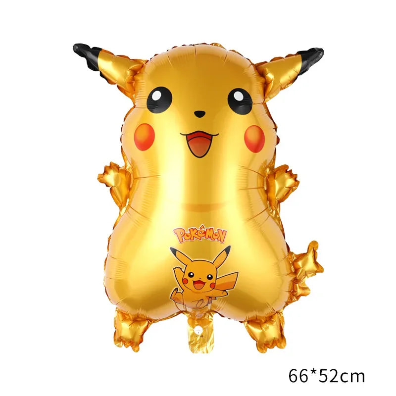 Pokemon Balloon Pikachu Theme Birthday Party Decorative Balloon Boy Girl Children Baby Shower Birthday Party Decoration 2024