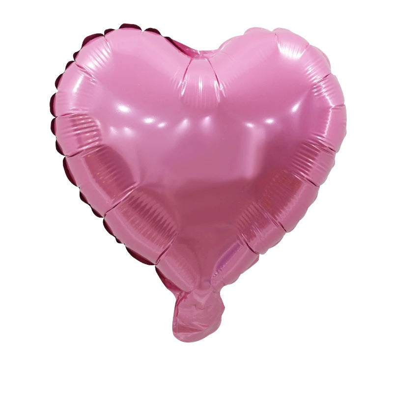 5/10/18 Inch Aluminum Foil Balloons For Weddings Valentine's Day Decorations Heart-shaped Aluminum Foil Wedding Room Decoration