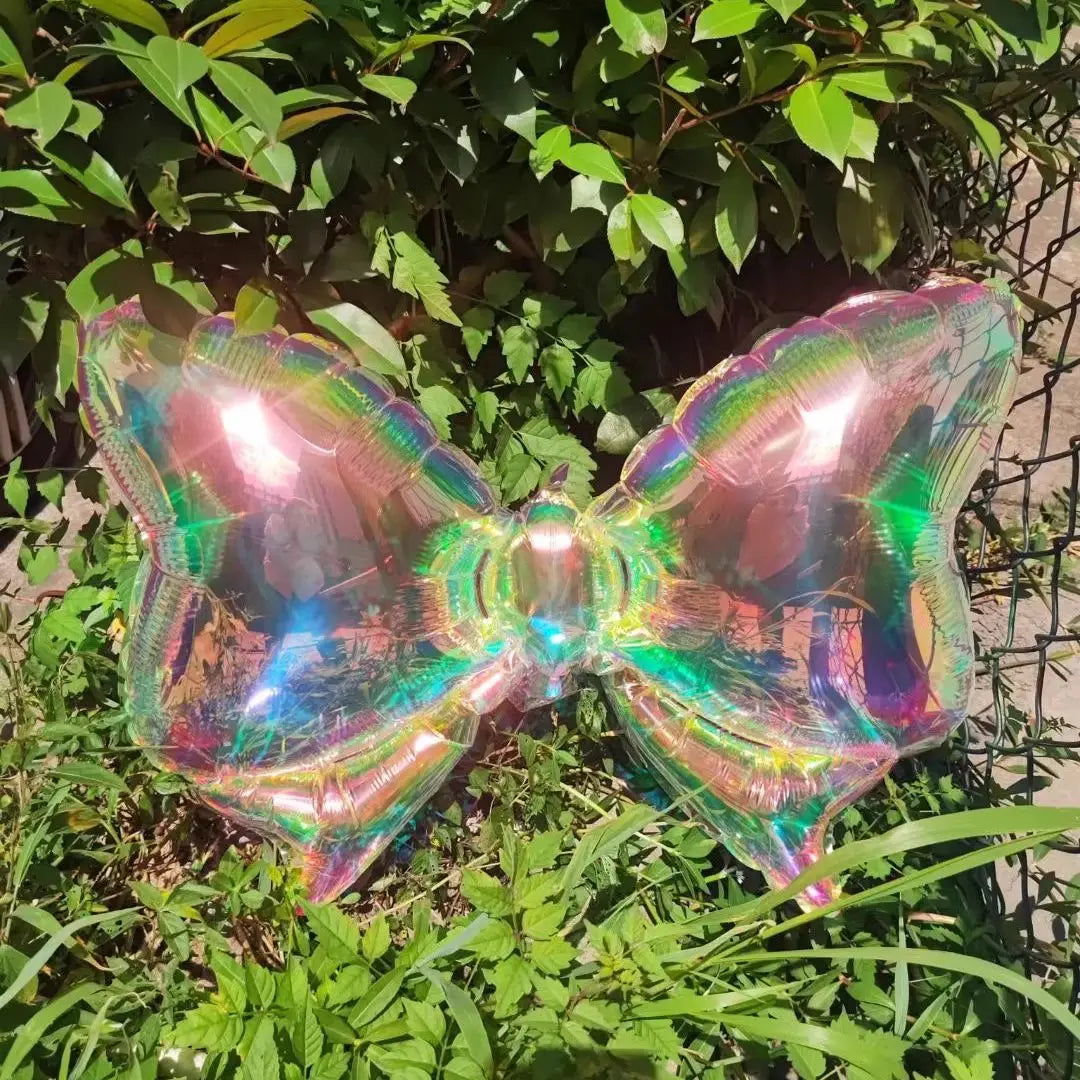 Large Butterfly Aluminum Foil Balloons Butterfly Helium Air Globos Baby Showers Kids Toy Photo Props Birthday Party Decorations