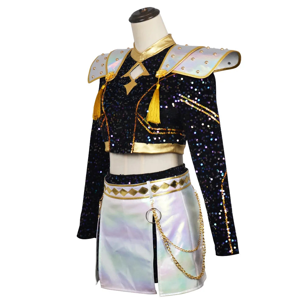 Easter For Teen Dress Roleplay Glitter Costume Cosplay Shiny  Disguise for Women Suit Outfits Halloween Xmas Carnival Party Suit