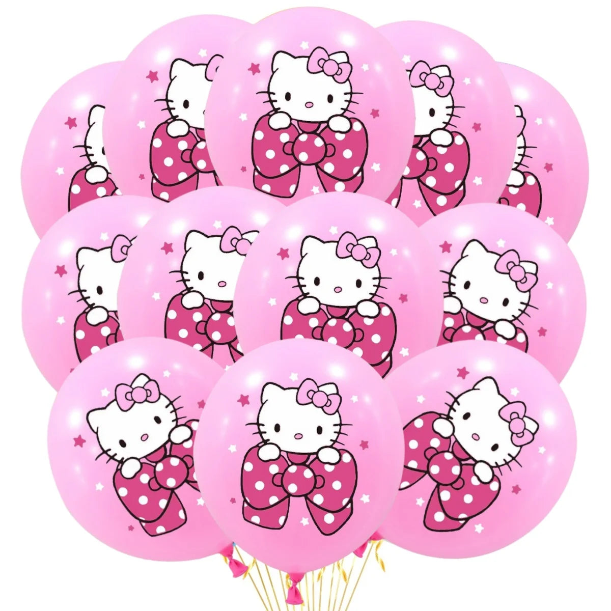 Hello Kitty Decoration Balloons Hello kitty Girl Party large Balloon Foil Balloon Latex Balloon Baby Shower Kitty Party Favors