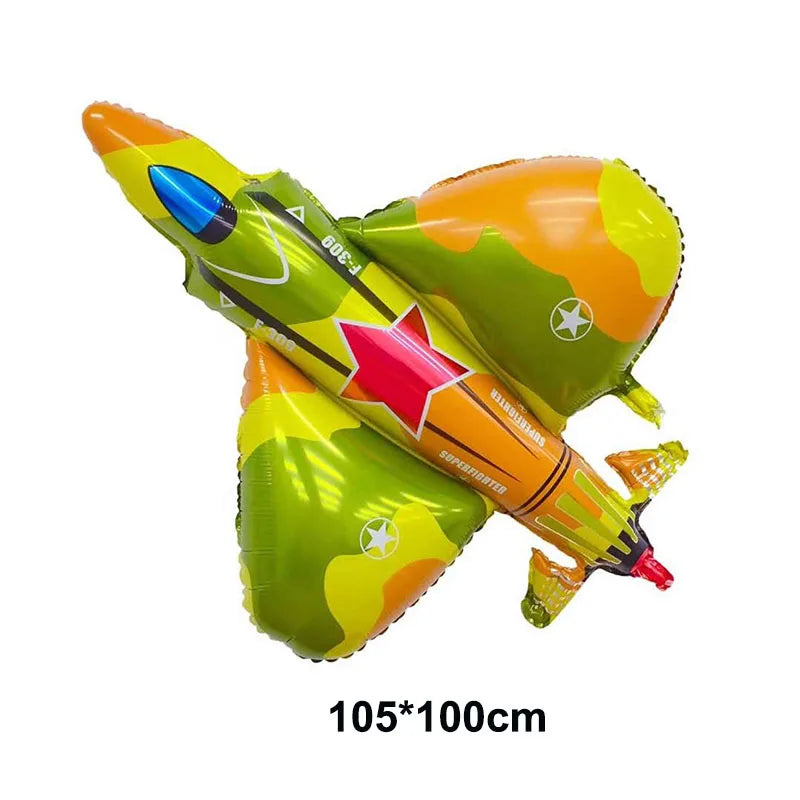 1pcs Giant Tank Balloons Foil Camo Helium Ballons Military Birthday Party Favor Army Theme Parti Decorations Boy Inflatable Toy