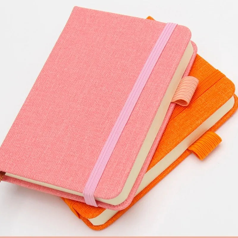 New A7 Mini Notebook Portable Pocket Blank Page Notepad Memo Diary Planner Agenda Note Book Office School Stationery Wholesale