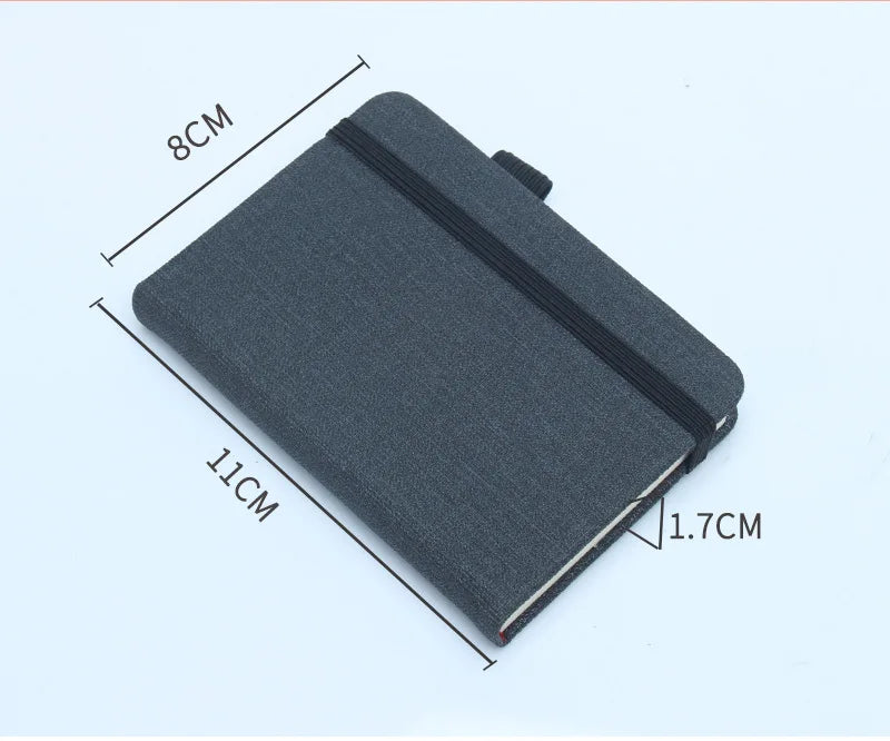 New A7 Mini Notebook Portable Pocket Blank Page Notepad Memo Diary Planner Agenda Note Book Office School Stationery Wholesale