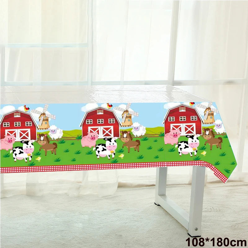 Farm Animals Pig Balloons Animals Birthday Cow Chick Party Ballons Mini Animal Inflatable Favors Baby Shower Girls Party Decor