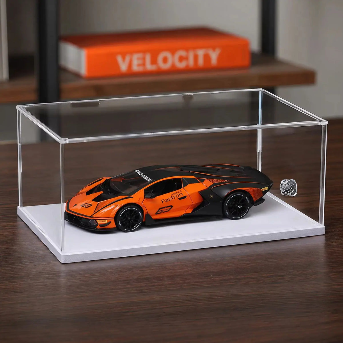 Acrylic Display Case 200 Sizes Available Can Be Opened With Handle, Which Is Beautiful, Dustproof, and Convenient for Storage