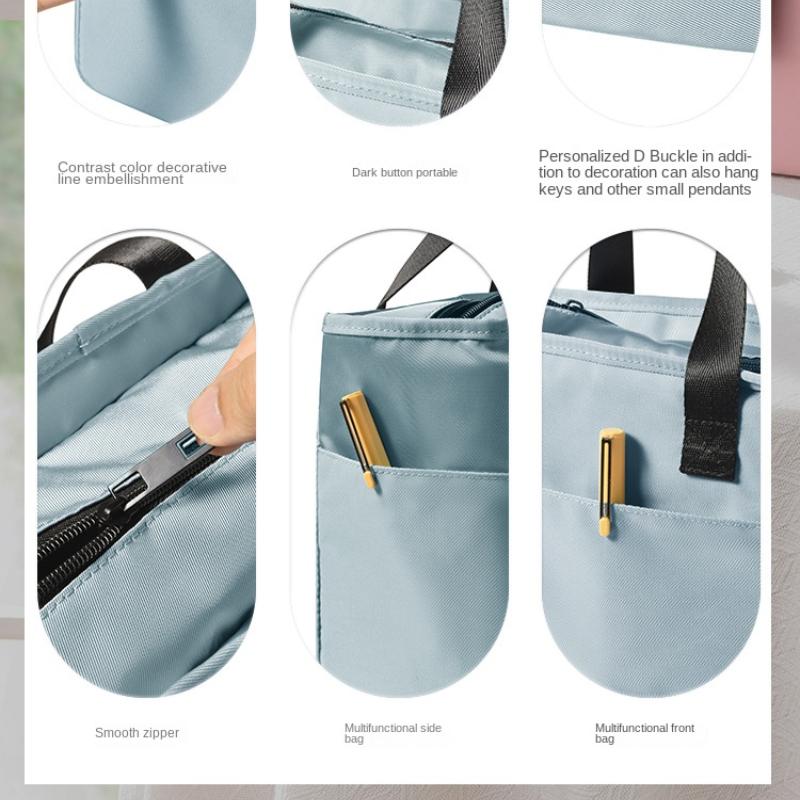 Insulated Bento Lunch Box Thermal Bag Large Capacity Food Zipper Storage Bags Container Cooler Travel Picnic Handbags
