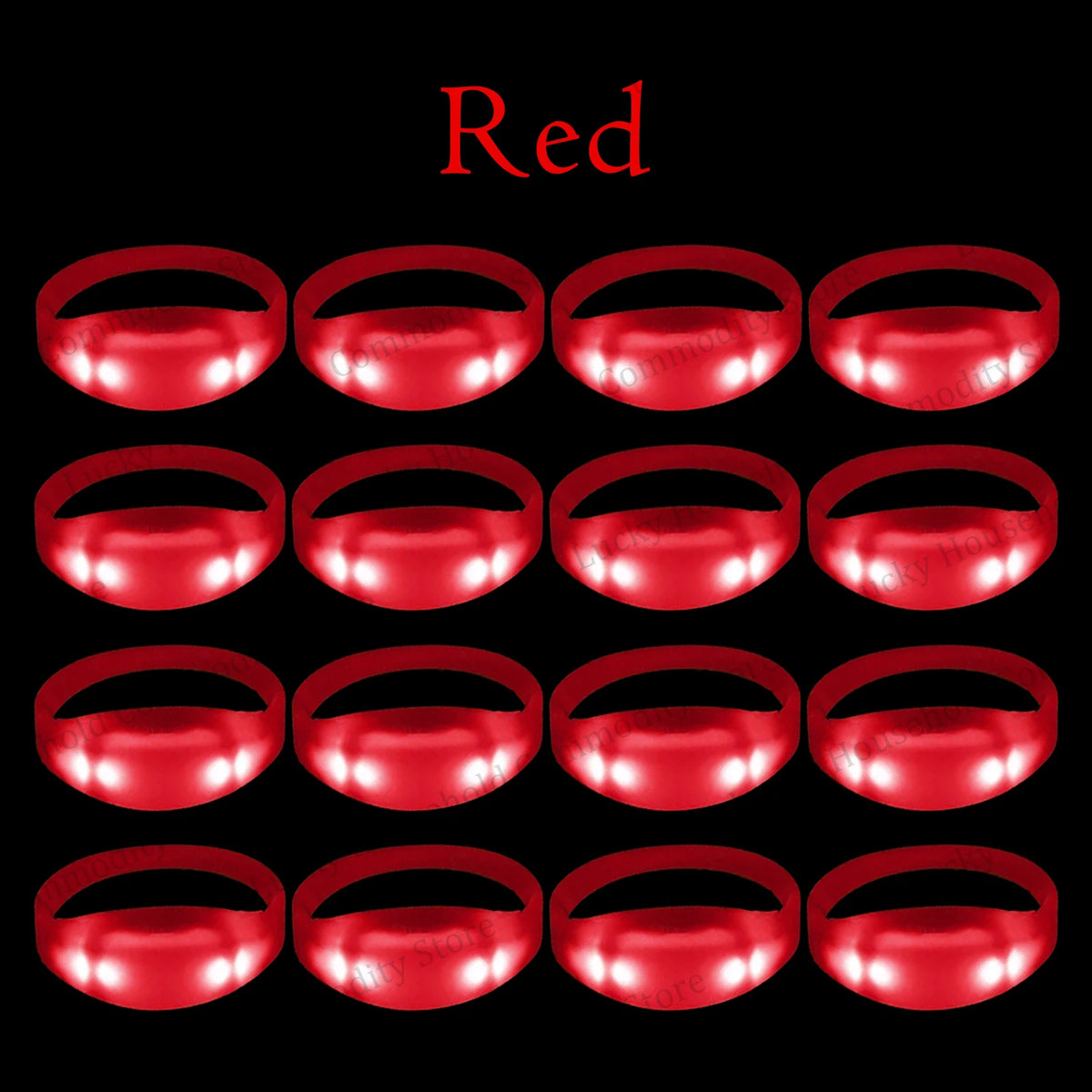 20-100PCS Music&Sound Activated Light up Bracelets Glow Bracelets Rhythmic Led Bracelet Luminous Bracelet Wedding Accessories