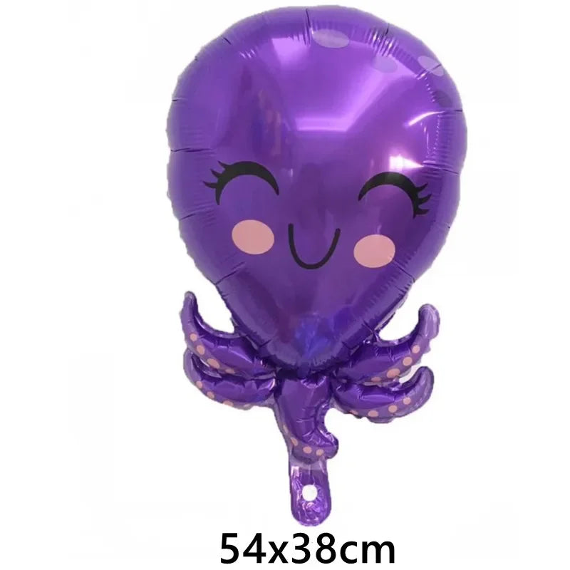 1Pcs Cartoon Animals Foil Ballons for Kids Jungle Safari Birthday Party Decor Tiger Monkey Giraffe Zoo Helium Balloon Supplies