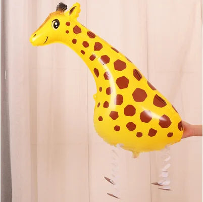 Walking Animal Balloons Zoo Theme Party Ballons Cute Sheep Cat Dog Toy Walking Baloon for Kids Babyshower Birthday Party Decor