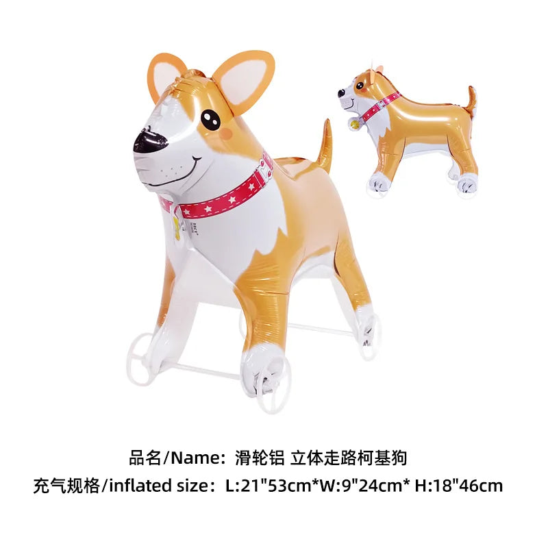 Farm Animals Pig Balloons Animals Birthday Cow Chick Party Ballons Mini Animal Inflatable Favors Baby Shower Girls Party Decor