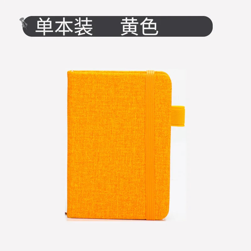 New A7 Mini Notebook Portable Pocket Blank Page Notepad Memo Diary Planner Agenda Note Book Office School Stationery Wholesale