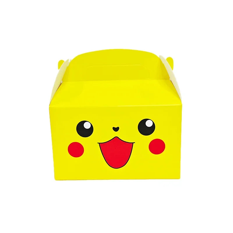 Pokemon Packing Bag Birthday Theme Gift Bag Pikachu Party Candy Snack Gift Bag Charmander Squirtle Children's Toy Gift