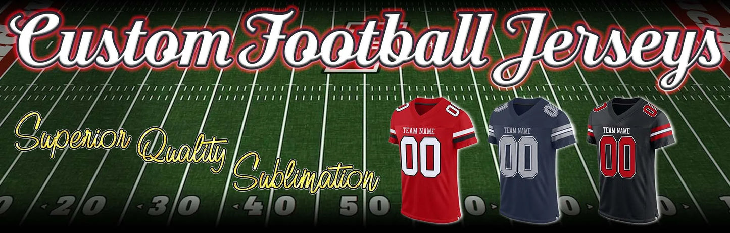 Blank Football Jersey - Sports Performance T-Shirt  Hip Hop Basketball Soccer Party Wear, Sublimation Ready Team Uniform