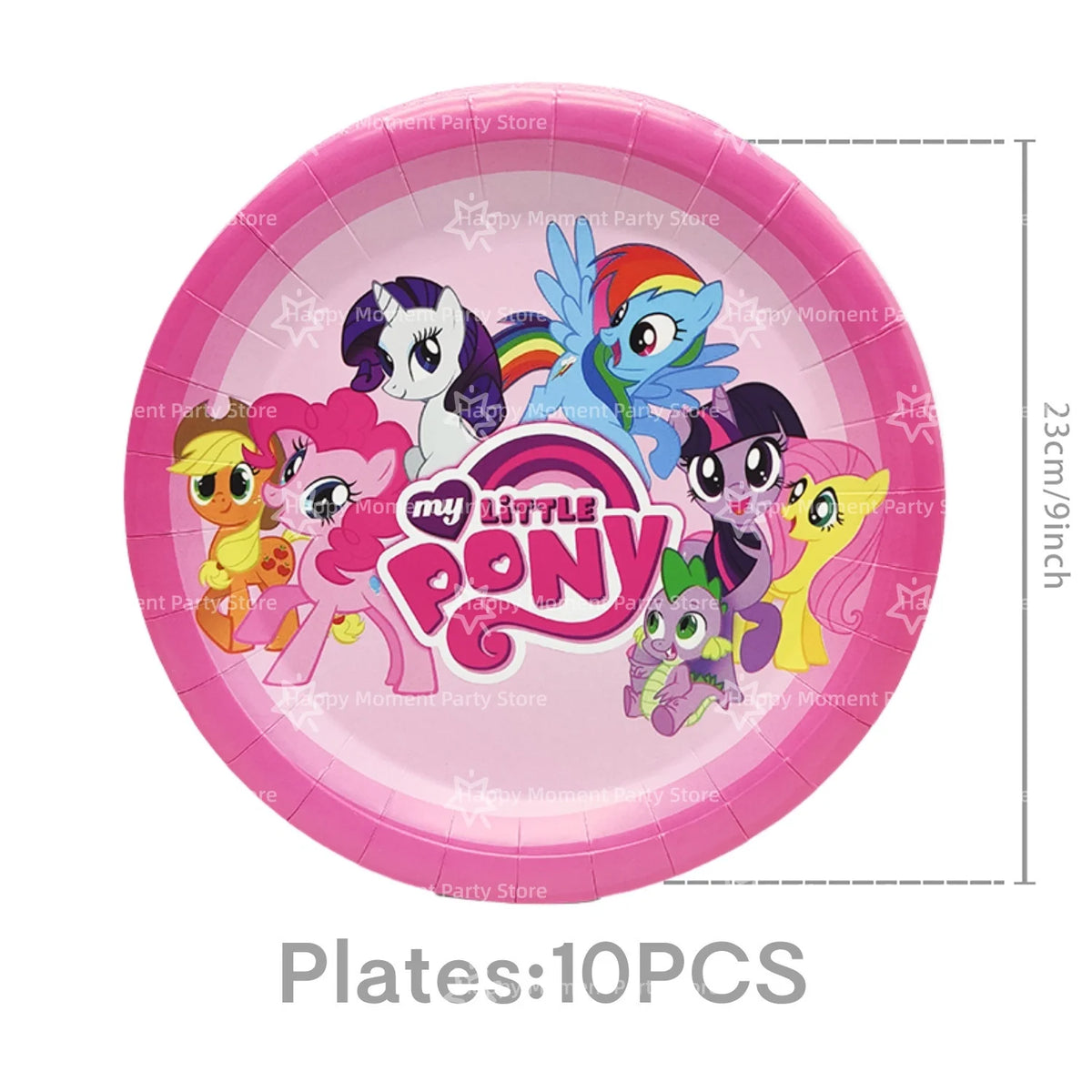 Pink Pony Birthday party Decoration set Tableware Tablecloth Plate Cup Gift Bags Napkin Baby Shower Pony Party Favors Supplies