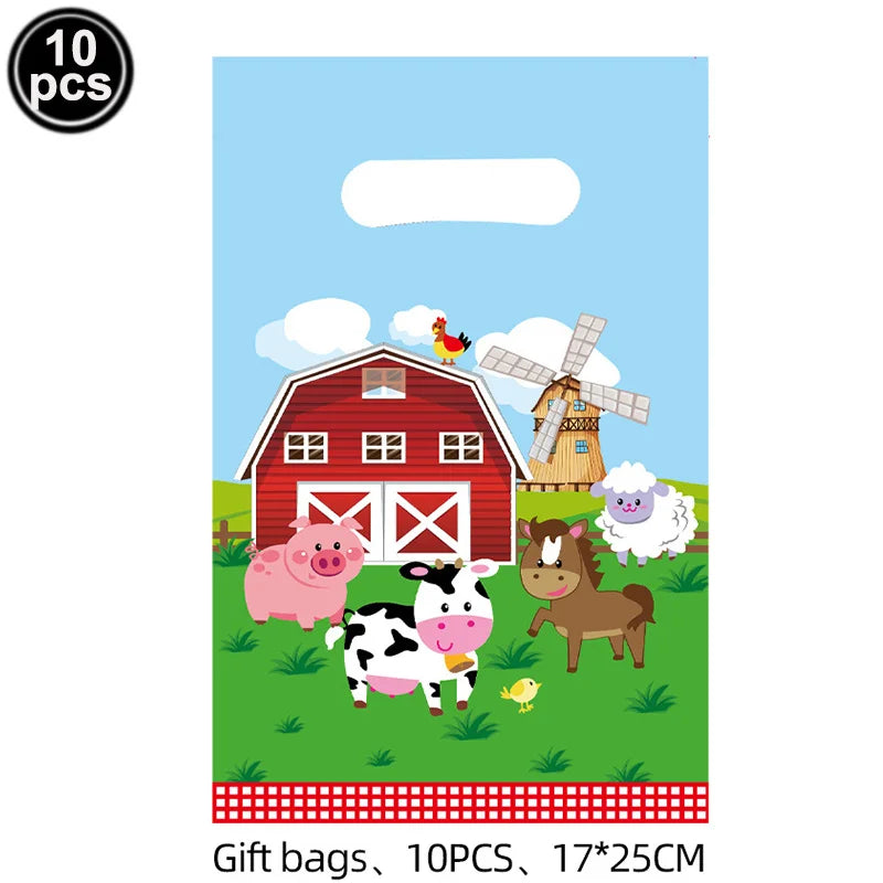 Farm Animals Pig Balloons Animals Birthday Cow Chick Party Ballons Mini Animal Inflatable Favors Baby Shower Girls Party Decor