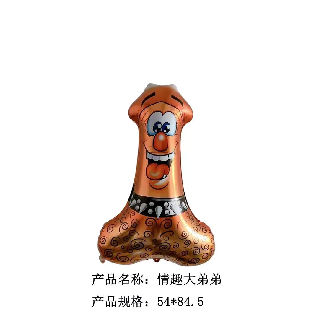 Huge Penis Shape Foil Balloon Bachelorette Party Decoration Bride To Be Globos Wedding Hen Night Adult Party Ballon Supplies