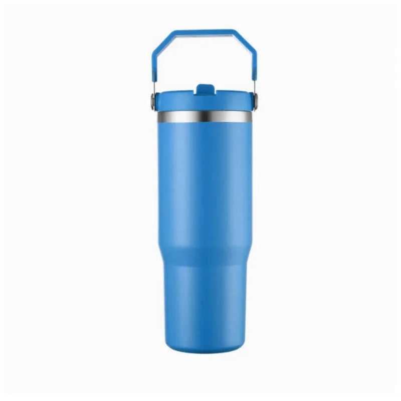 Stainless Steel Thermal Water Bottle Keeps Cold and Heat Thermal Mug Portable Tumbler Vacuum Flask Car Insulated Cup