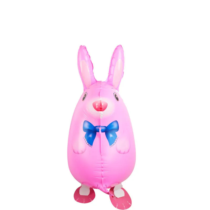 Walking Animal Balloons Zoo Theme Party Ballons Cute Sheep Cat Dog Toy Walking Baloon for Kids Babyshower Birthday Party Decor