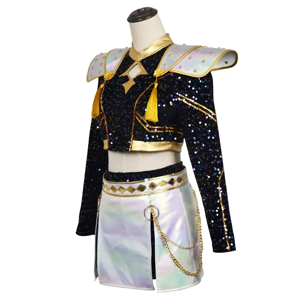 Easter For Teen Dress Roleplay Glitter Costume Cosplay Shiny  Disguise for Women Suit Outfits Halloween Xmas Carnival Party Suit