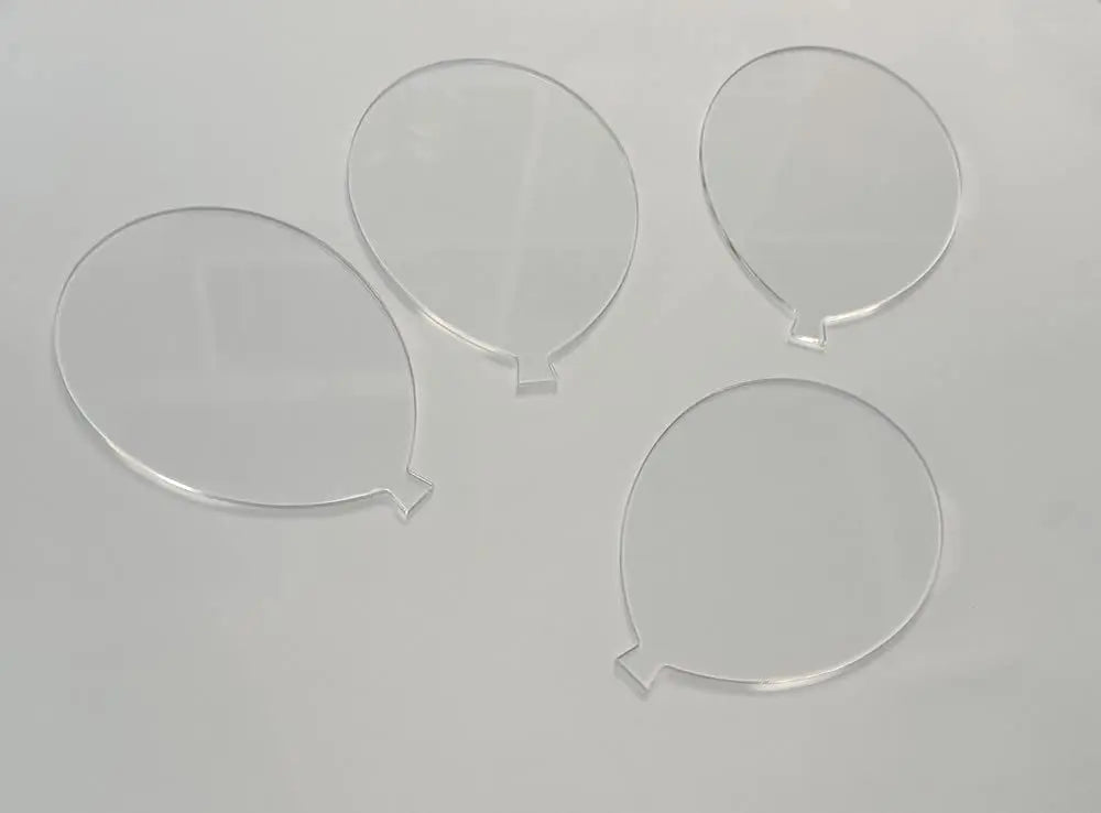 Balloon Acrylic Milestone Blanks,DIY Milestone Balloons Cards for Baby Photo Props,Baby Shower,Baby Gift Keepsake,Wedding Decor