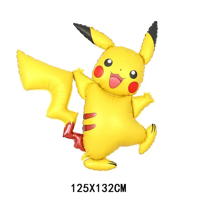 Pokemon Balloon Pikachu Theme Birthday Party Decorative Balloon Boy Girl Children Baby Shower Birthday Party Decoration 2024