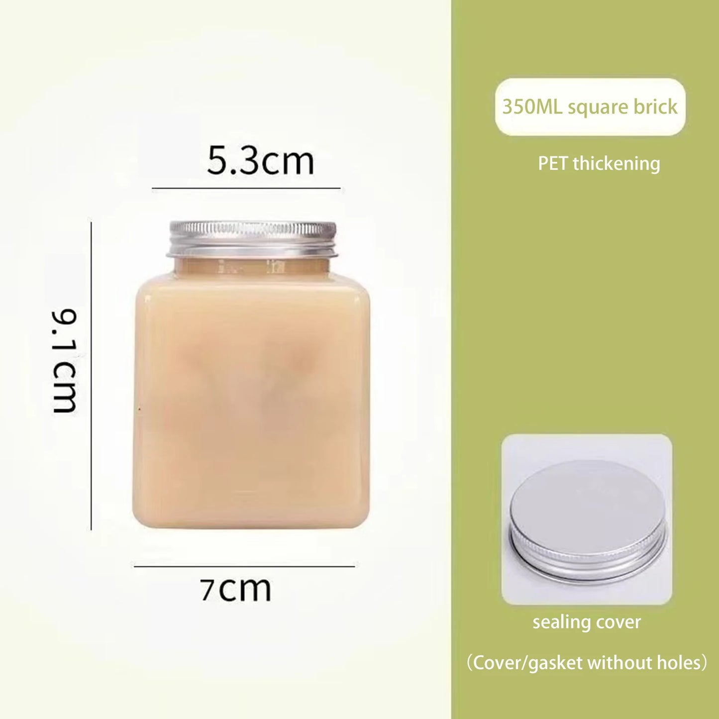 Portable Clear Plastic Bottle for Beverages; Perfect for Milk Tea, Coffee, and Juicing Water Cups