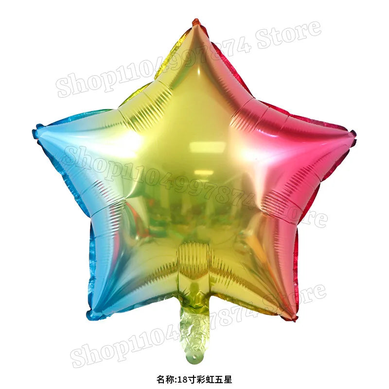 Kids Digit 1-10 Balloons P-pocoyos Kawaii Party Decoration Boys Girls Birthday Baby Shower Gender Reveal Ballons Children Gift