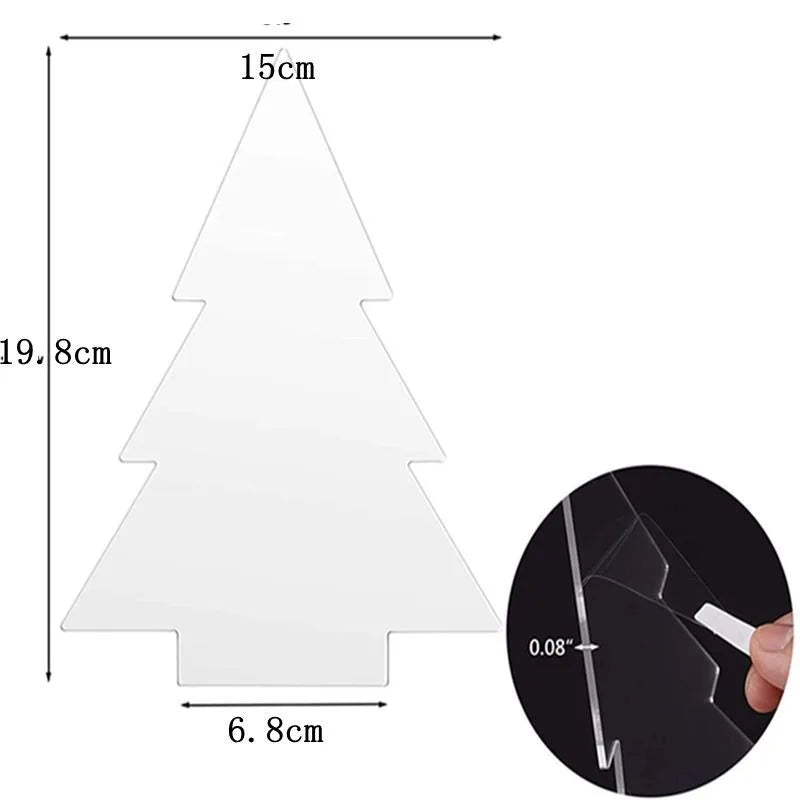 10 Shape Acrylic Sheet Cast Round Square Heart Clear Board for LED Light Base,Crafts,Sign DIY Display Projects,Laser Engraving