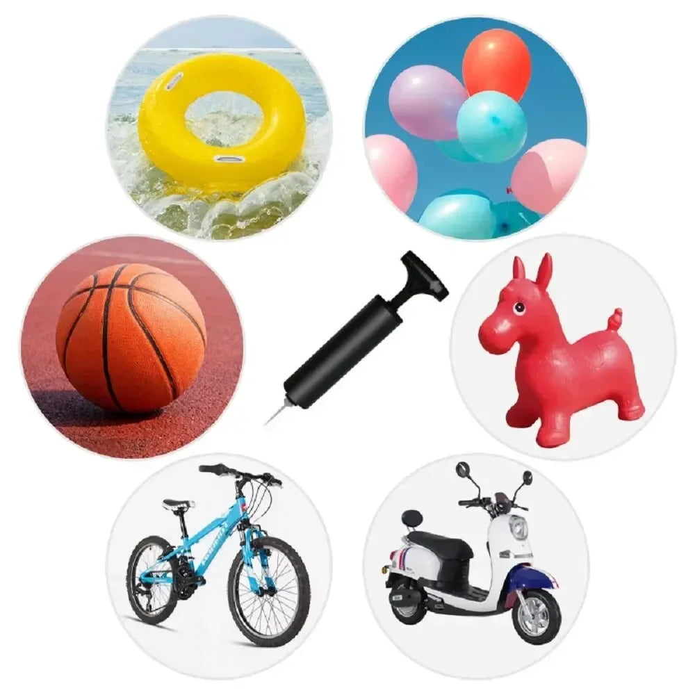 1 Pc Portable Multifunctional Ball Pump With Needle And Nozzle, Ball Inflator For Football,Basketball,Volleyball,Swimming