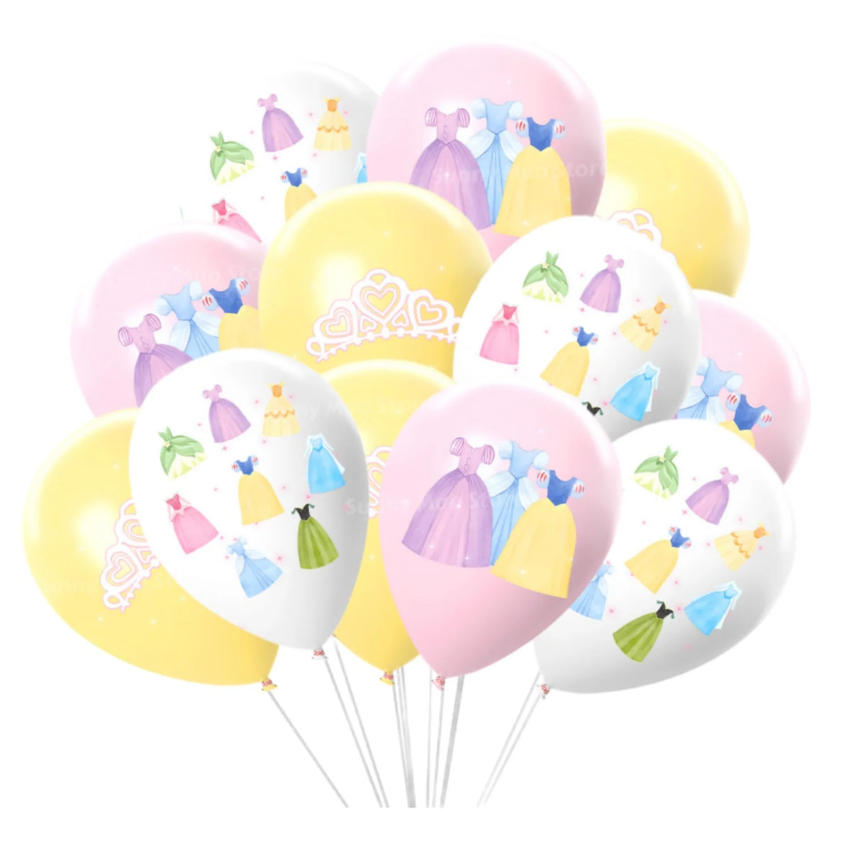 Princess Birthday Party Decorations Kit Paper Cup Plate Napkin Tablecloth  Banner Pink Party Supplies Disposable Dinnerware Set