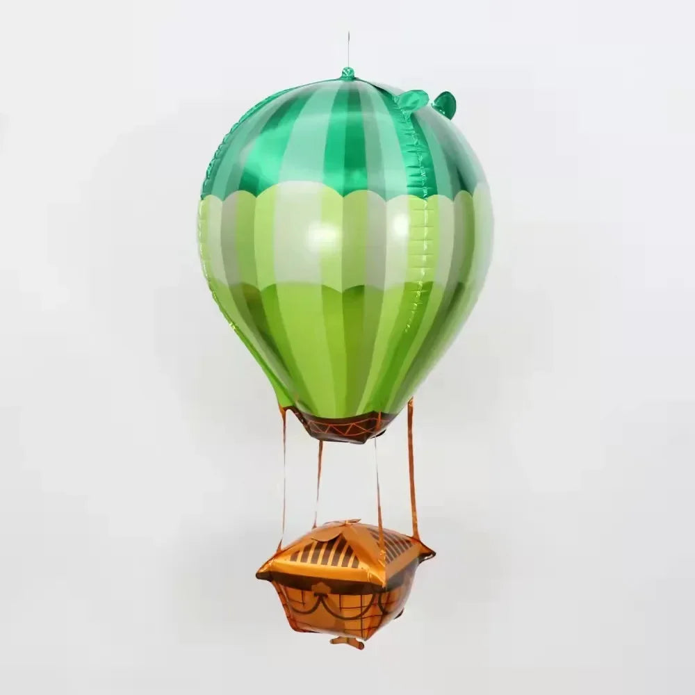 Cartoon 4D Aluminum Balloons Gold Silver Chrome Animal Ballon Children's Day Decorations Birthday Party Supplies Kids Toy Globos