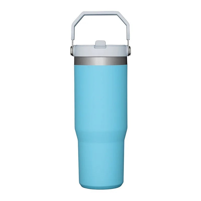 Stainless Steel Thermal Water Bottle Keeps Cold and Heat Thermal Mug Portable Tumbler Vacuum Flask Car Insulated Cup