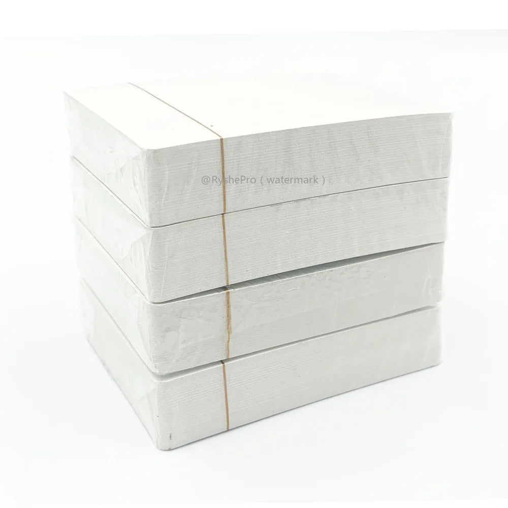 Blank Playing Cards 54PCS Two-sided White Blank Index Flash Cards To Write on Printable Study Learning DIY Gift Game Cards