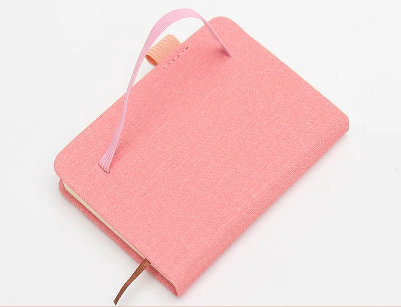 New A7 Mini Notebook Portable Pocket Blank Page Notepad Memo Diary Planner Agenda Note Book Office School Stationery Wholesale