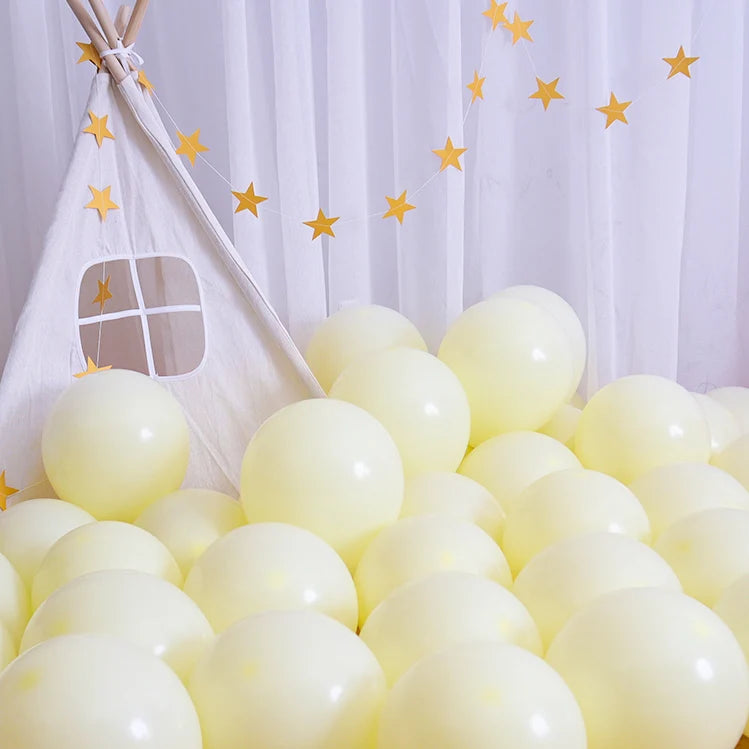 100pcs 12''/10''/5'' Macaroon Latex Balloons Wedding Party Balloon Birthday Adult Party Decorations Kids Toy Ballon Arch globo
