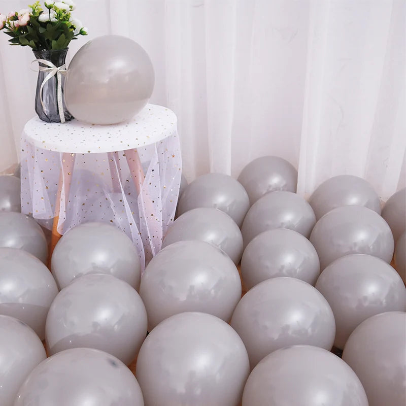 100pcs 12''/10''/5'' Macaroon Latex Balloons Wedding Party Balloon Birthday Adult Party Decorations Kids Toy Ballon Arch globo