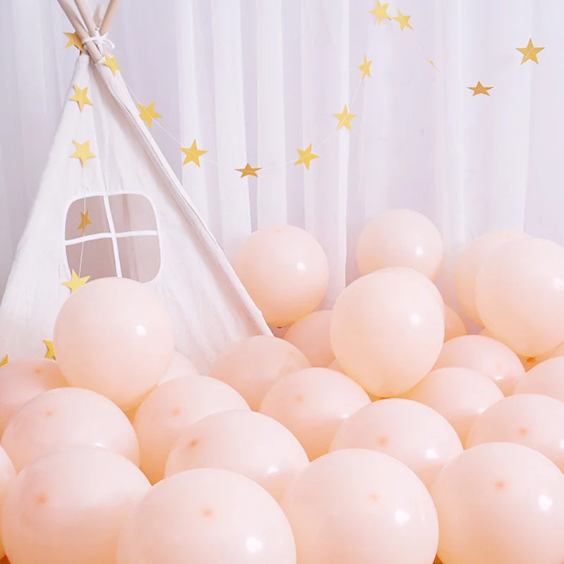 100pcs 12''/10''/5'' Macaroon Latex Balloons Wedding Party Balloon Birthday Adult Party Decorations Kids Toy Ballon Arch globo