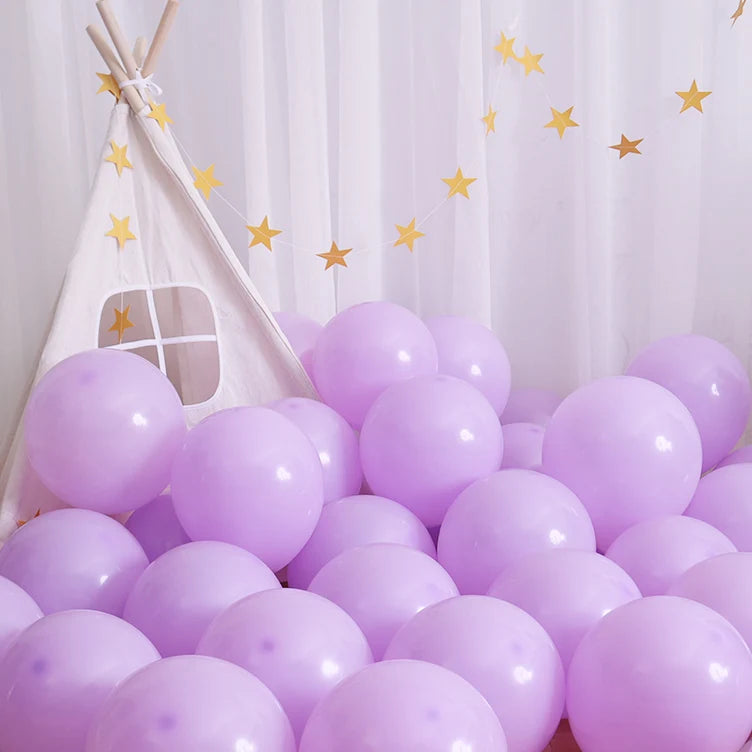 100pcs 12''/10''/5'' Macaroon Latex Balloons Wedding Party Balloon Birthday Adult Party Decorations Kids Toy Ballon Arch globo