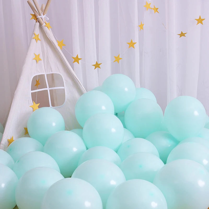 100pcs 12''/10''/5'' Macaroon Latex Balloons Wedding Party Balloon Birthday Adult Party Decorations Kids Toy Ballon Arch globo